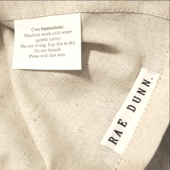 Rae Dunn Enjoy & Eat Embroidered Napkins - Picture 6 of 8